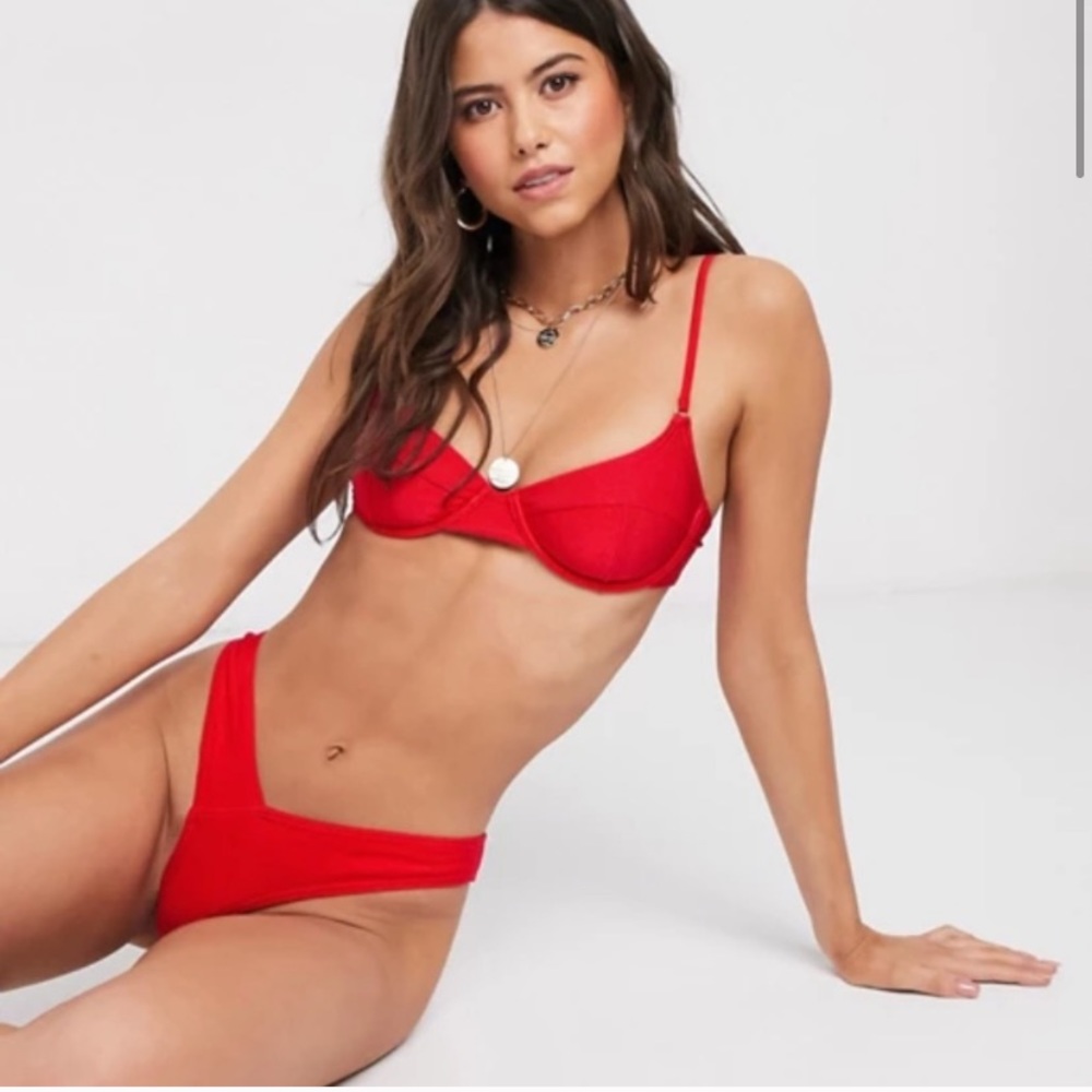 ASOS Red Bikini